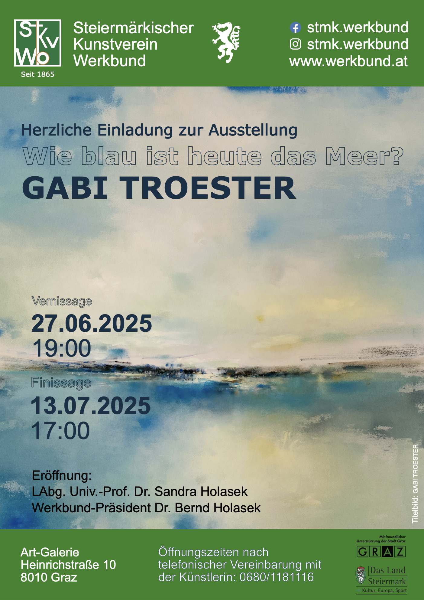Wie blau ist heute das Meer? – Werkbund Steiermark