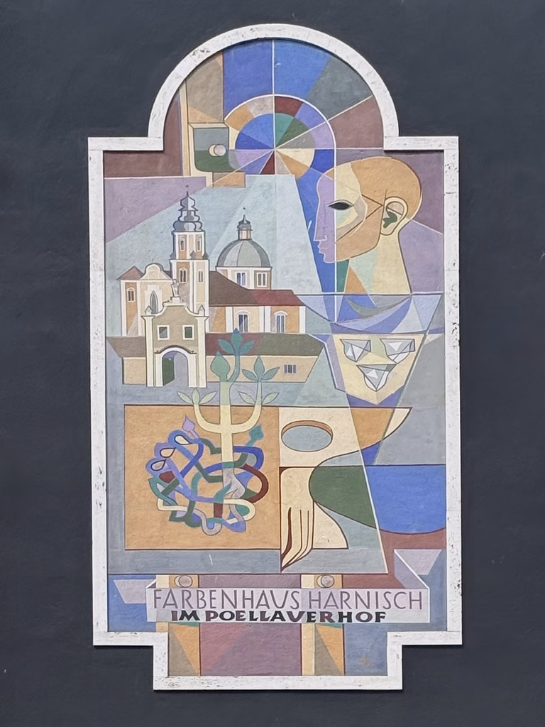 Prof. Mag. art. Adolf Anton Osterider – Farbenhaus Harnisch im Pöllauerhof – Steiermärkischer Kunstverein Werkbund