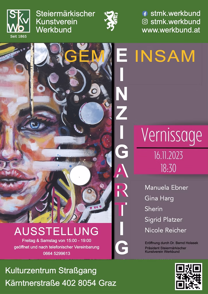 Gemeinsam Einzigartig – Veranstaltung – Steiermärkischer Kunstverein Werkbund