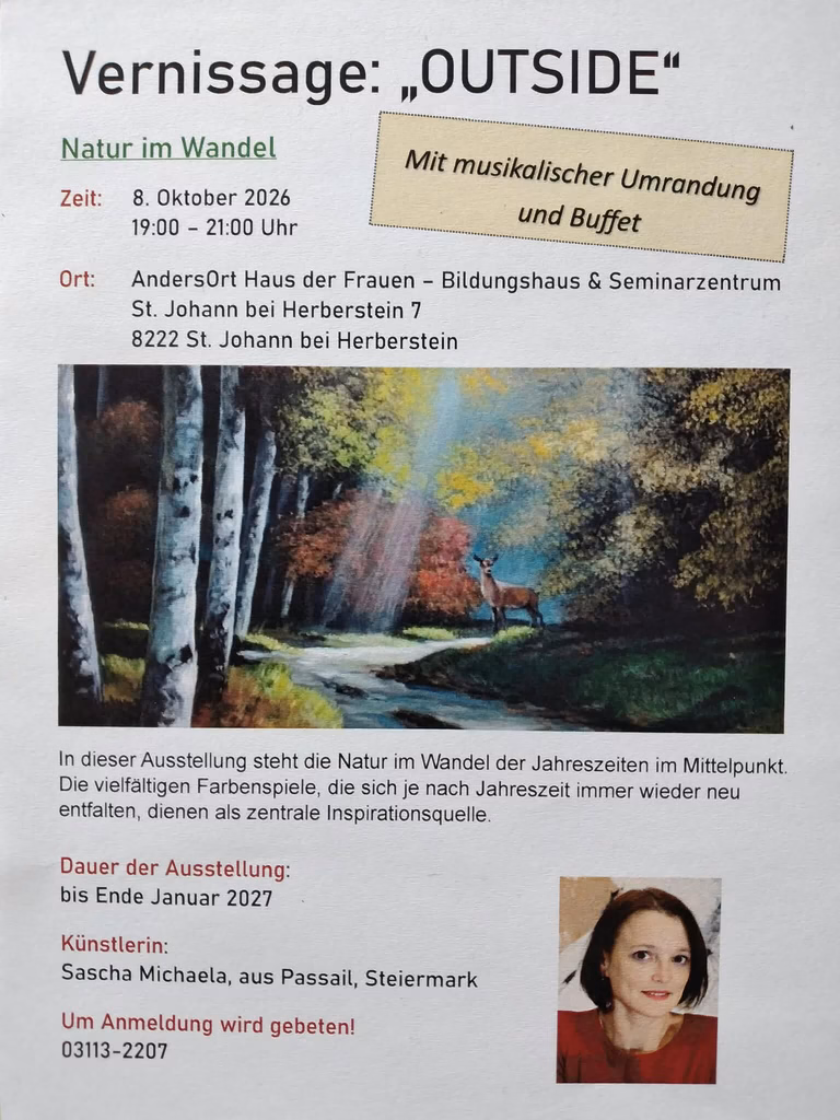 OUTSIDE – Natur im Wandel – Veranstaltung – Steiermärkischer Kunstverein Werkbund
