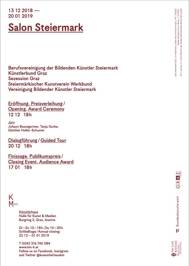 Salon Steiermark – Künstlervereinigungen / Steiermärkischer Kunstverein Werkbund – Werkbund Steiermark